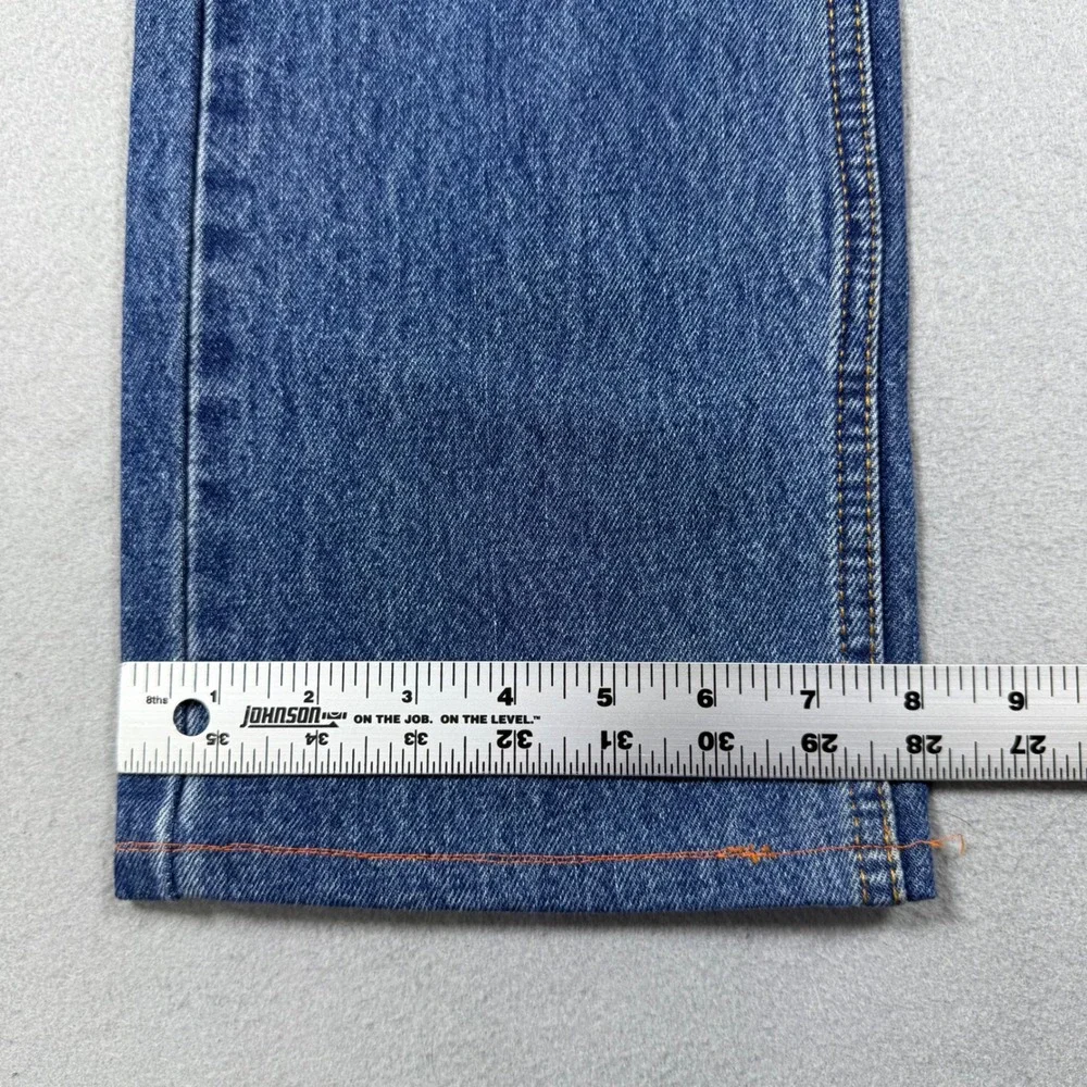 Levis Regular Fit Straight Leg Jeans Blue Denim Medium Wash Mens 30x29